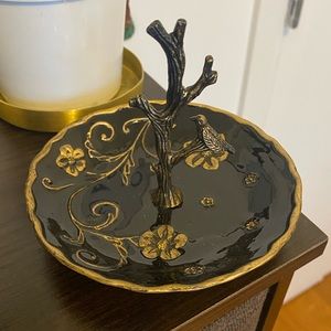 Cynthia Rowley Ring/Bracelet Holder Dish Floral